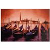 Image 1 : Howard Behrens (1933-2014), "Sunset on the Grand Canal 5" Limited Edition Hand Embellished Giclee on