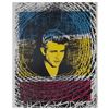 Image 1 : Peter Tunney, "James Dean (Color)" Hand Signed Original Mixed Media with Certificate of Authenticity