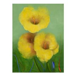 Victoria Montesinos, Original Oil Painting on Canvas, Hand Signed with Letter of Authenticity.