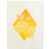 Image 1 : Hari Hockey, "Dream Flowers" Limited Edition Embossed Lithograph, Numbered and Hand Signed by the Ar