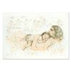 Image 1 : Edna Hibel (1917-2014), "Next To My Heart" Limited Edition Lithograph, Numbered and Hand Signed with