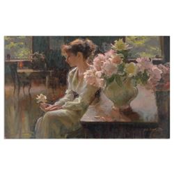 Dan Gerhartz, "The Moment" Limited Edition on Canvas, Numbered 129/150 and Hand Signed with Letter o