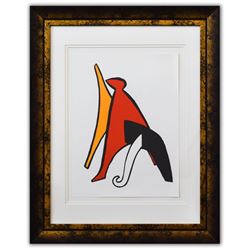 Alexander Calder- Lithograph "DLM141 - Sabot et bonnet phrygien"