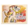 Image 1 : Theo Tobiasse (1927-2012), "Jacob Rachel Et Leah" Limited Edition Lithograph, Numbered and Hand Sign
