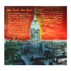 Ringo Daniel Funes, (Protege of Andy Warhol's Apprentice, Steve Kaufman), "New York, New York" One-o