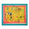 Image 1 : Wayne Ensrud "Chez Dumonet, Paris" Mixed Media Original Artwork; Hand Signed; COA