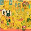 Image 2 : Wayne Ensrud "Chez Dumonet, Paris" Mixed Media Original Artwork; Hand Signed; COA