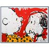 Image 2 : Tom Everhart- Hand Pulled Original Lithograph "Doggie Dearest"
