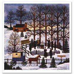 Jane Wooster Scott, "The First Shadow" Hand Signed Limited Edition Lithograph with Letter of Authent