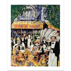 Guy Buffet,  Brasserie Kholer  Limited Edition Serigraph; Numbered and Hand Signed with Certificate 