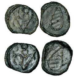 Ancient India: Archaic silver punch-marked coin