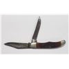 Image 3 : Vintage Frontier 2 Blade Folding Hunting Knife W/S