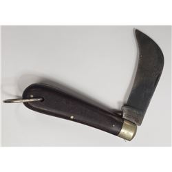 Vintage M Klein & Sons Hawkbill Pocket Knife