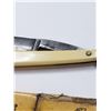 Image 3 : Antique Carbo Magnetic Griffon Straight Razor W/Bo