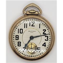 Vintage Waltham Riverside Pocket Watch - 21 Jewels