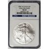 Image 1 : 2007 W American Silver Eagle Early Releases NGC