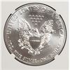 Image 3 : 2011 American Silver Eagle 25th Anniv. NGC MS69