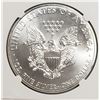 Image 3 : 2011 American Silver Eagle 25th Anniv. NGC MS69