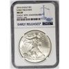 Image 1 : 2016 American Silver Eagle 30th Anniv. NGC MS69