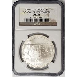 2007 P Little Rock School Desegregation NGC MS70