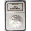 Image 1 : 2003 American Silver Eagle NGC MS69