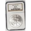 Image 1 : 2000 American Silver Eagle NGC MS69