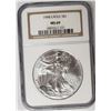 Image 1 : 1998 American Silver Eagle NGC MS69