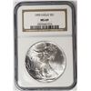 Image 1 : 1995 American Silver Eagle NGC MS69