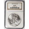 Image 1 : 1990 American Silver Eagle NGC MS69