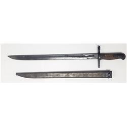 WWII Japanese Type 30 Arasaka Bayonet W/Scabbard