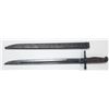Image 4 : WWII Japanese Type 30 Arasaka Bayonet W/Scabbard
