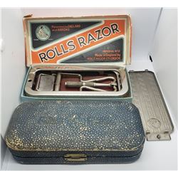 Antique Rolls Razor Imperial No. 2 Razor W/Travel