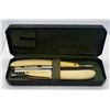 Image 1 : Antique Duplex Beard & Mustache Razor Set W/Case