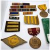 Image 2 : WWII US Army Lot - Medals, Ribbons, Pins