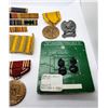 Image 3 : WWII US Army Lot - Medals, Ribbons, Pins