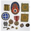 Image 1 : WWII US Army Lot Medical, Good Conduct, Patches