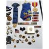 Image 4 : WWII Verteran Lot 3rd Infantry, Pins, Ribbons, Med