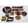 Image 1 : WWII Purlple Heart Good Conduct Ribbons USAAF Patc