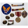 Image 2 : WWII Purlple Heart Good Conduct Ribbons USAAF Patc