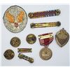 Image 3 : WWII Purlple Heart Good Conduct Ribbons USAAF Patc