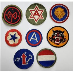 WWII US Army Patch Lot