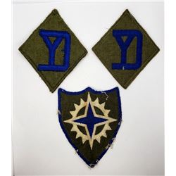 WWII XVI Corps & 26th Infantry Patches