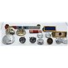 Image 1 : Korean War Lot - Ribbon Bars, Buttons, Cuff Links