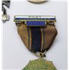 Image 3 : WWII Medal & Patch Lot Victory National Defense St