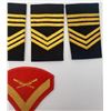 Image 7 : LANCE CORPORAL PATCH; 4-MASTER SERGEANT
