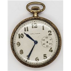 AMERICAN WALTHAM OPENFACE POCKET WATCH