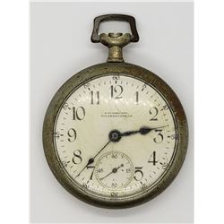 J.T. JOHNSON COLORADO, TEXAS POCKET WATCH