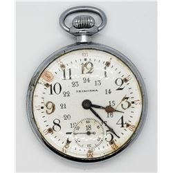 WWII Japanese NAVY pocket watch Seikosha