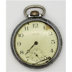 WALTHAM OPEN FACE POCKET WATCH