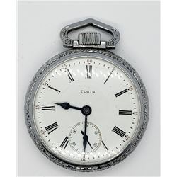 ELGIN OPEN FACE POCKET WATCH